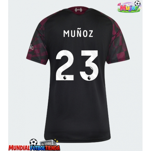 Camiseta Liverpool Victor Munoz #23 Tercera Equipación Replica 2026-27 para mujer mangas cortas